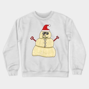 Sandman (snowman made of sand) Crewneck Sweatshirt